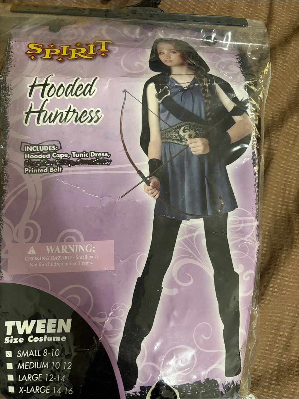 Spirit Hooded Huntress Kids Costume